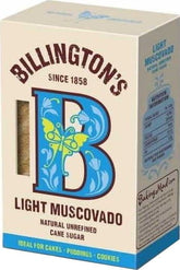 Leichter Muscovado-Zucker 500 g BILLINGTONS